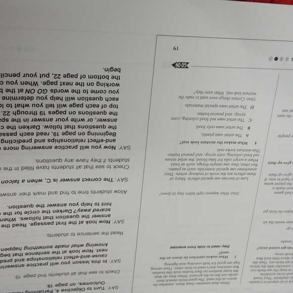 Test Best for Test Prep Level D Teacher's edition. - Picture 2 of 16